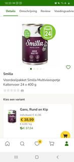 Natvoer kat Smilla 22×400 gram, Dieren en Toebehoren, Ophalen, Kat