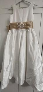 Nieuwe communiejurk maat 12 met champagne riem, Kleding | Dames, Trouwkleding en Trouwaccessoires, Ophalen of Verzenden, Nieuw