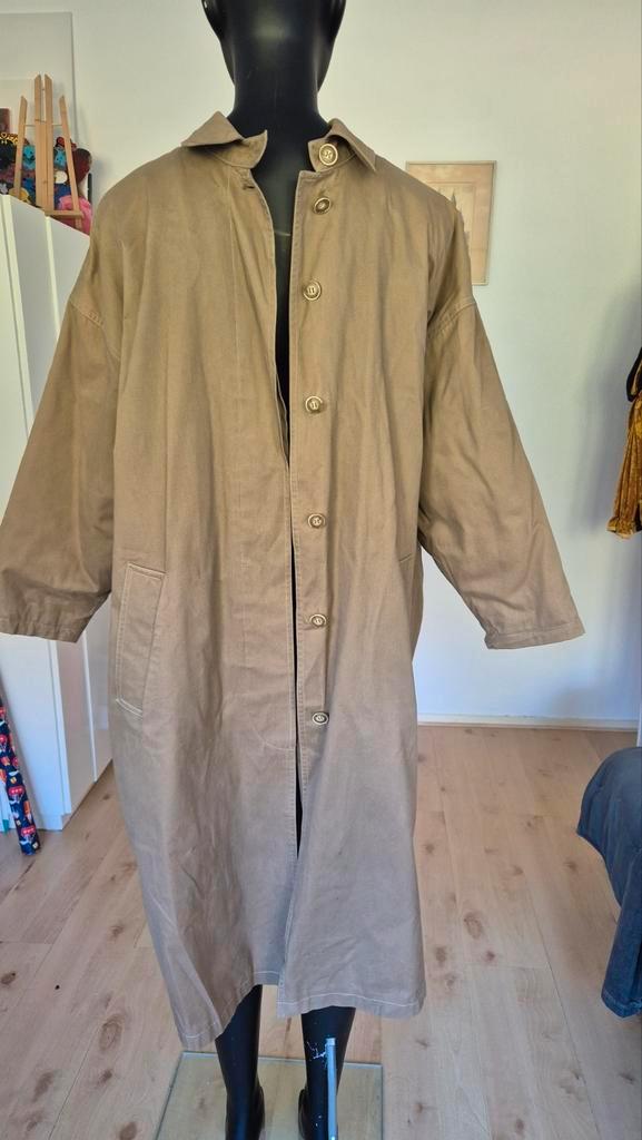 Half lange regen jas van t merk Viventy mt 40, Kleding | Heren, Jassen | Winter, Gedragen, Maat 52/54 (L), Beige, Ophalen