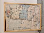 Stelling Den Helder grote landkaart Mobilisatie 1939 1940, Ophalen of Verzenden, Nederland, Foto of Poster