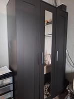 Zwarte ikea kast, Huis en Inrichting, Kasten | Kledingkasten, Ophalen, Zo goed als nieuw, 50 tot 75 cm, 150 tot 200 cm