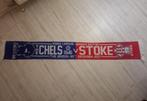 Chelsea Stoke City sjaal, Verzamelen, Ophalen of Verzenden, Zo goed als nieuw, Buitenlandse clubs, Vaantje of Sjaal
