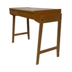 Vintage kaptafel compact bereau eiken jaren 70 design, Vintage, Gebruikt, Verzenden, Vintage
