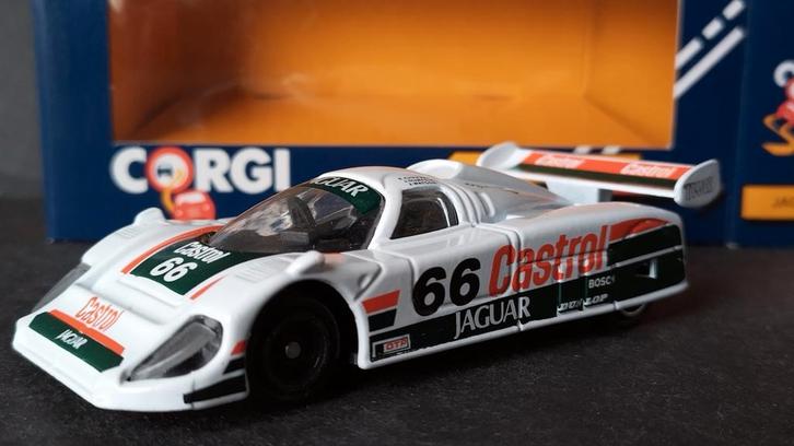 Jaguar XJR9 Castrol 1:43 Corgi Turbos Pol, Hobby en Vrije tijd, Modelauto's | 1:43, Nieuw, Auto, Corgi, Ophalen of Verzenden