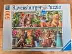 Ravensburger Katjes in het rek 500 stukjes, Ophalen of Verzenden, 500 t/m 1500 stukjes, Zo goed als nieuw, Legpuzzel