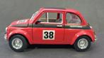 Fiat 500 695 SS Abarth 1963 1:18 Yatming Road Signature Pol, Hobby en Vrije tijd, Modelauto's | 1:18, Verzenden, Zo goed als nieuw