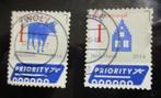 postzegel nederland recent priority koe huis, Ophalen of Verzenden, Gestempeld