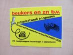 Westerhoven, Beukers autoplaatwerk, Verzamelen, Ophalen of Verzenden, Nieuw, Overige typen