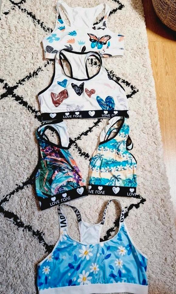 4 dames BH's/tops zonder pads maat XL, Kleding | Dames, Ondergoed en Lingerie, BH, Overige kleuren, Ophalen of Verzenden