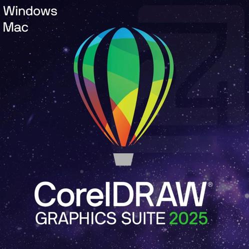 CorelDRAW Graphics Suite 2025 – Alles-in-één oplossing!, Computers en Software, Ontwerp- en Bewerkingssoftware, Zo goed als nieuw