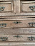 Frans eiken kast ladekast commode met marmer bovenplaat, Antiek en Kunst, Antiek | Meubels | Kasten, Ophalen