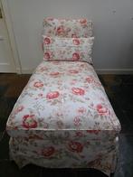 Chaise Longue met Bloemenmotief, Huis en Inrichting, Ophalen, Gebruikt, Eenpersoons, 100 tot 125 cm