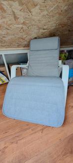 Schommelstoel, Huis en Inrichting, Stoelen, Ophalen, Gebruikt, Wit, Eén