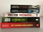 5x Thrillers | Chris Ryan | Frederik Forsyth, Gelezen, Ophalen of Verzenden