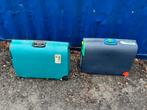 Gratis ophalen 2 Carlton koffers, Ophalen, Hard kunststof, Zo goed als nieuw, 70 cm of meer