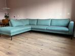 Hoekbank Woonexpress | groen/blauw | 290x220x70, Huis en Inrichting, Ophalen, 250 tot 300 cm, Hoekbank, Zo goed als nieuw