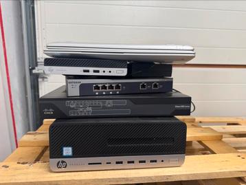 Stapeltje defecte hardware (2x EliteBook 840 G5, 2x ProDesk) beschikbaar voor biedingen