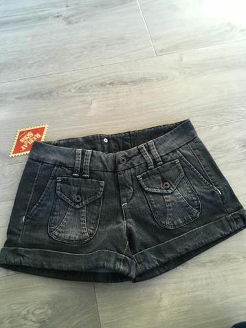 REPLAY & SONS korte spijkerbroek grijs NIEUW maat 170/176 ZM beschikbaar voor biedingen