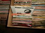 PARTIJ 7" vinyl singels in bananendoos, Ophalen, Gebruikt