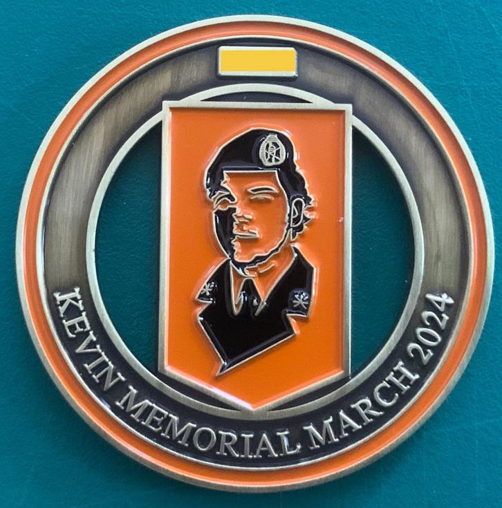 Coin nr 265 uit overzicht Coins KCT commando, Verzamelen, Militaria | Algemeen, Landmacht, Embleem of Badge, Nederland, Ophalen of Verzenden