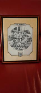 Glasgravure." Antieke Bouwmaterialen "van Gérard Swaenepoel., Antiek en Kunst, Ophalen