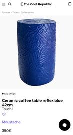 Moustache Touch 1 Coffee Table bijzet tafel ceramiek, Huis en Inrichting, Tafels | Bijzettafels, Minder dan 55 cm, Rond, Zo goed als nieuw