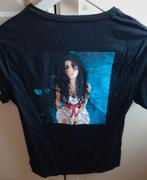 Amy Winehouse shirt als nieuw 2 kanten print, Ophalen of Verzenden, Zo goed als nieuw, Maat 36 (S), Zwart