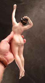 Porseleinen Art Deco beeld van een naakt, Antiek en Kunst, Ophalen of Verzenden