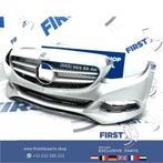 W205 VOORBUMPER + GRIL Mercedes C Klasse 2014-2018 ZWART WIT, Auto-onderdelen, Carrosserie en Plaatwerk, Gebruikt, -, Voor, Ophalen of Verzenden