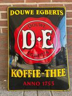 Douwe Egberts (bolle uitvoering), Verzamelen, Ophalen of Verzenden, Zo goed als nieuw, Reclamebord