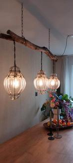 Hanglampen  venetiaanse hanglamp van glas, Huis en Inrichting, Lampen | Hanglampen, Ophalen, Glas, Minder dan 50 cm