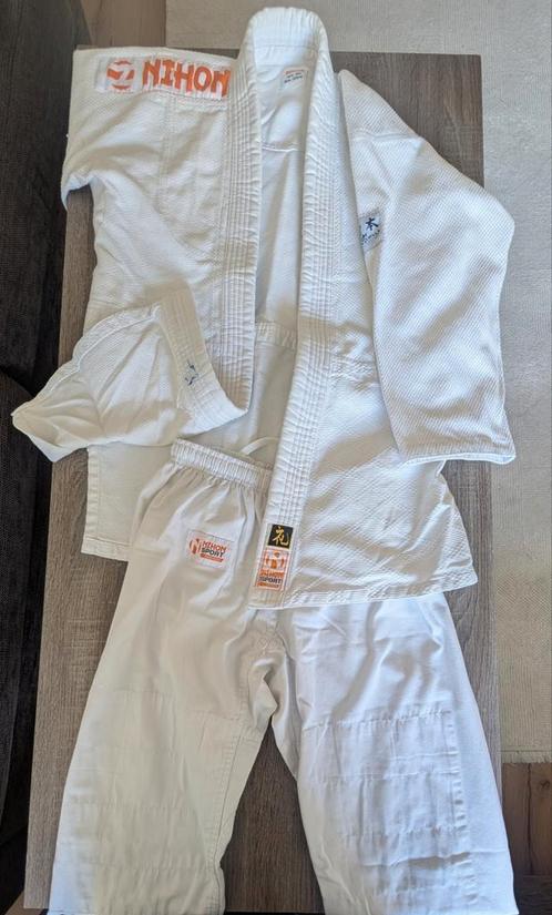 Judopak NIHON REI- Maat 150cm (Inclusief broek en jas), Sport en Fitness, Vechtsporten en Zelfverdediging, Zo goed als nieuw, Judo