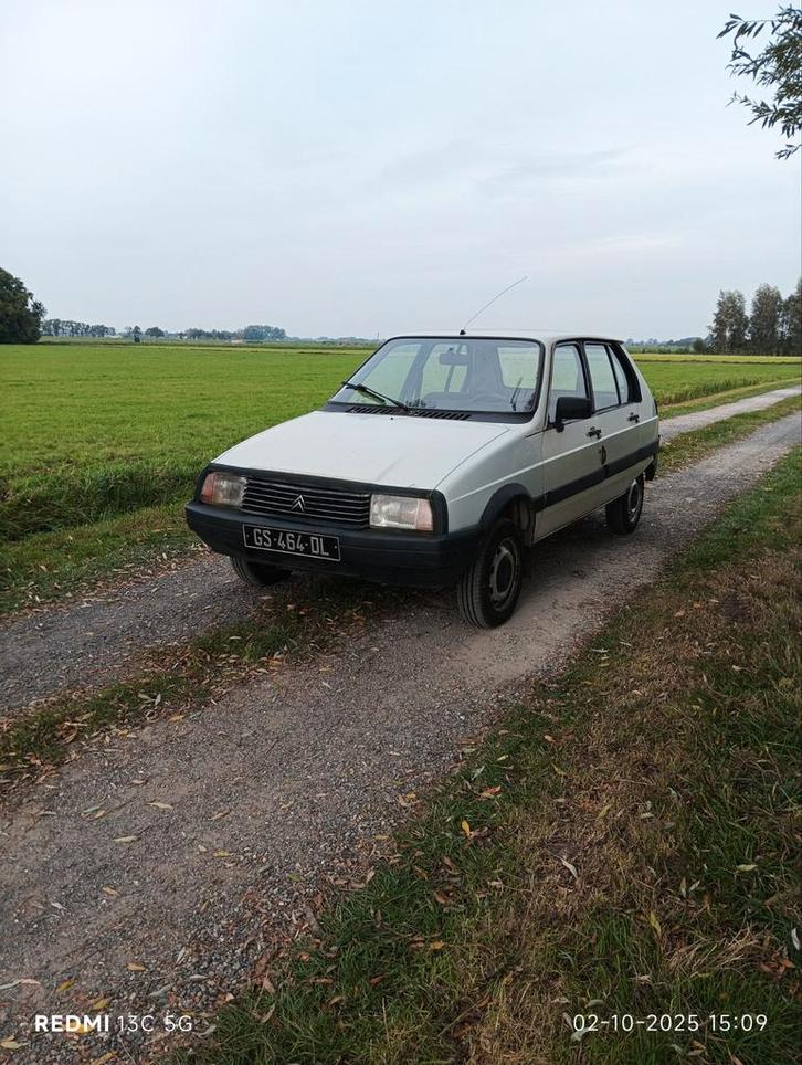 Te koop Citroen Visa diesel belastingvrij., Auto's, Oldtimers, Particulier, Citroën, Diesel, Hatchback, Handgeschakeld, Wit, Grijs