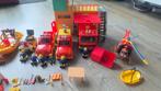 Brandweerkazerne brandweerman sam met veel extra’s, Ophalen, Zo goed als nieuw