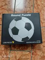 ronde puzzel, Hobby en Vrije tijd, Denksport en Puzzels, 500 t/m 1500 stukjes, Legpuzzel, Zo goed als nieuw, Ophalen