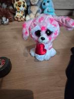 ty beanie roze hondje met hartje knuffel rory, Kinderen en Baby's, Speelgoed | Knuffels en Pluche, Ophalen of Verzenden, Zo goed als nieuw