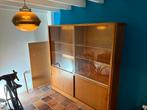Vintage school kast, Huis en Inrichting, Kasten | Boekenkasten, Ophalen, 200 cm of meer, 25 tot 50 cm, Gebruikt