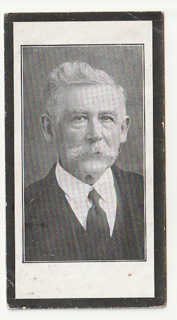 Joannes HANFF Boelens 's Hertogenbosch 1867 Hoorn 1933, Verzamelen, Bidprentjes en Rouwkaarten, Bidprentje, Verzenden