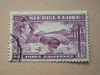 BK   Eng Geb, Siera Leone 154, Ophalen of Verzenden, Gestempeld