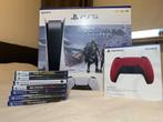 PS5 Disc Edition + Extra Controller + 7 Games!!!, Spelcomputers en Games, Spelcomputers | Sony PlayStation 5, Ophalen of Verzenden