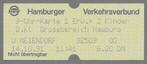 Hamburger Verkehrsverbund - 9-Uhr-Karte - 1991, Ophalen of Verzenden, Nieuw, Bus of Metro, Kaart of Prent