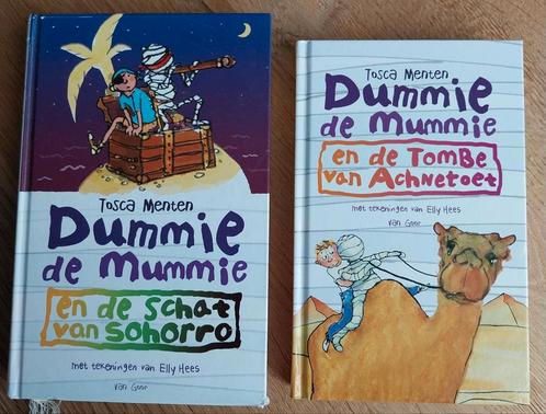 Dummie de Mummie 2x harde kaft Sohorro Achnetoet, Boeken, Kinderboeken | Jeugd | 10 tot 12 jaar, Zo goed als nieuw, Ophalen of Verzenden