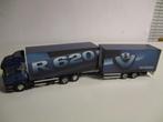 Tekno Scania R620 met aanhanger, Gebruikt, Ophalen of Verzenden, Bus of Vrachtwagen, Tekno