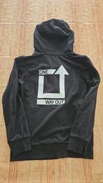 Hoodie one way out maat 146, Ophalen of Verzenden, Zo goed als nieuw, Jongen, Trui of Vest