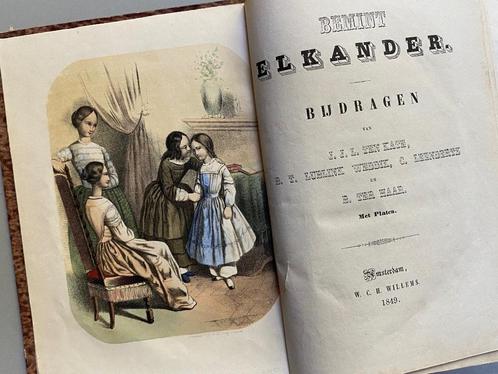antiek boek Bemint Elkander (1849), Antiek en Kunst, Antiek | Boeken en Bijbels, Ophalen of Verzenden