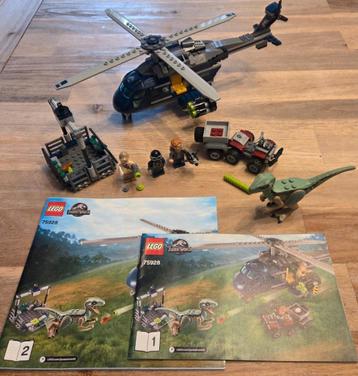 Zeldzame Lego Jurassic Park World Dino Raptor Blue 75928 beschikbaar voor biedingen