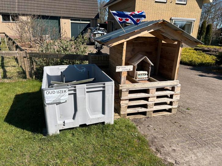 Oud ijzer en metalen inleveren Damwâld eo., Doe-het-zelf en Verbouw, Metalen, Zo goed als nieuw, Ophalen