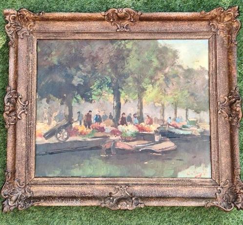Origineel Olieverfschilderij, Antiek en Kunst, Kunst | Schilderijen | Klassiek, Ophalen of Verzenden