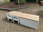 Kindertafel en opbergbak, Huis en Inrichting, Overige Huis en Inrichting, Gebruikt, Ophalen