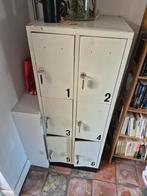 Lockerkast. 6 vakken /"kluisjes" met sleutel. 123 x 48 x46, Ophalen, Gebruikt
